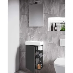 Wohnen Waschplatz fürs Gäste-Bad Set - Fabio (zweiteilig)