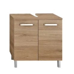 Wohnen Waschplatz Möbelset in Holzoptik - Lemi (zweiteilig)