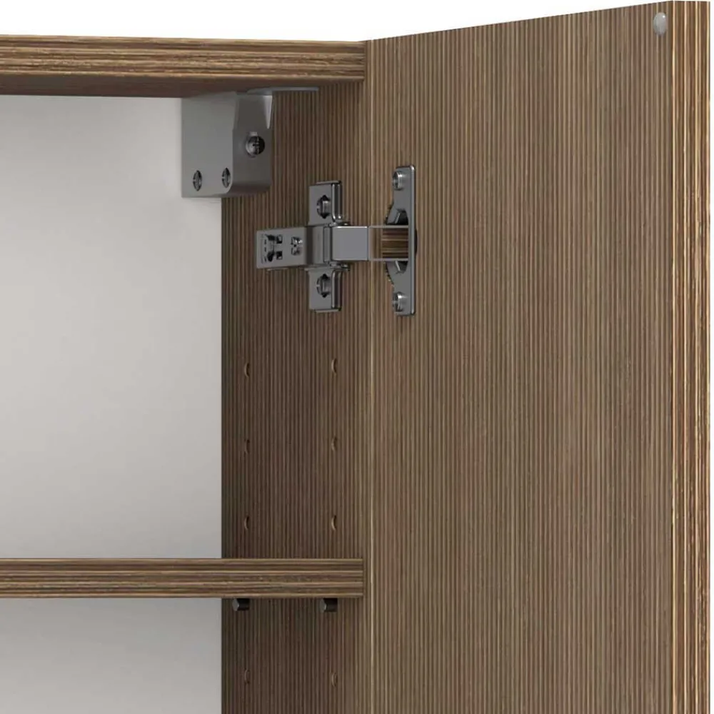 Wohnen Waschplatz und Midischrank Set - Ucaida (dreiteilig)