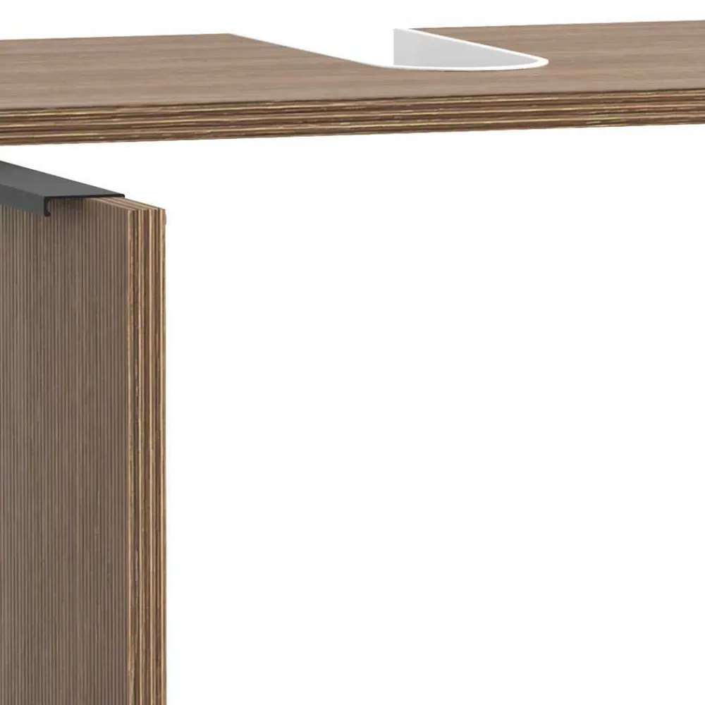 Wohnen Waschplatz und Midischrank Set - Ucaida (dreiteilig)