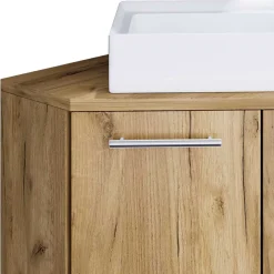 Wohnen Waschtisch|Waschbeckenunterschränke*Waschtisch für die Ecke mit Aufsatzbecken - Lili