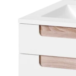 Wohnen Waschtisch|Waschbeckenunterschränke*Waschtisch Hängeschrank Tymos in Weiß