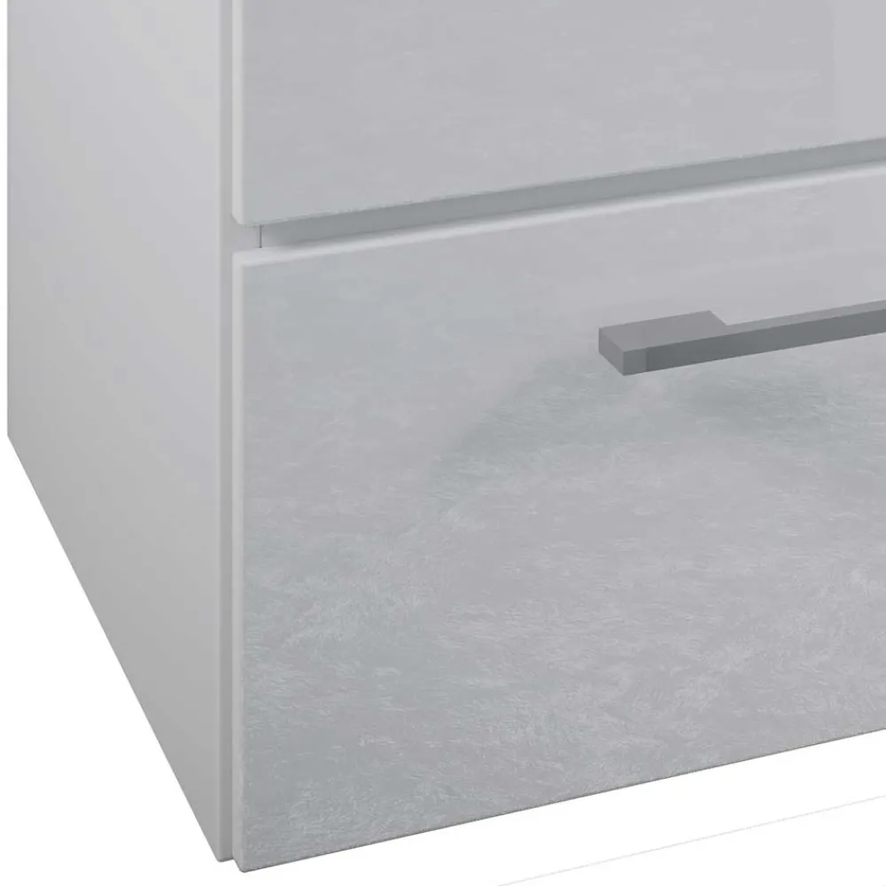 Wohnen Badschränke|Waschtisch*Waschtisch in Weiß - hängend - Ipsum