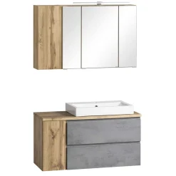 Wohnen Waschtisch Kombination 105 cm breit - Mia (zweiteilig)