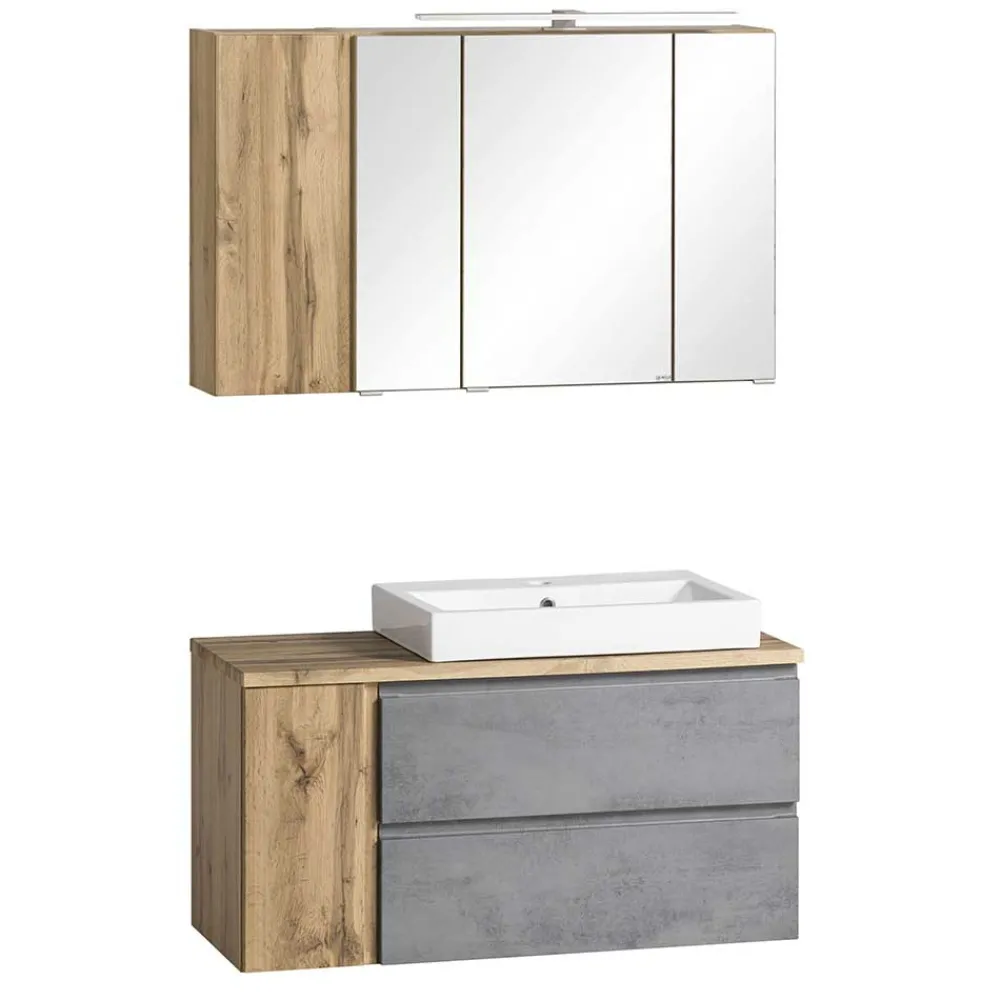 Wohnen Waschtisch Kombination 105 cm breit - Mia (zweiteilig)