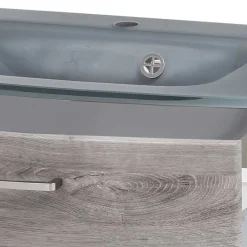 Wohnen Waschtisch|Waschbeckenunterschränke*Waschtisch Kommode für Wandmontage - Svegaria