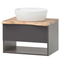 Wohnen Badschränke|Waschtisch*Waschtisch mit Aufsatzbecken für die Wand - Breznia