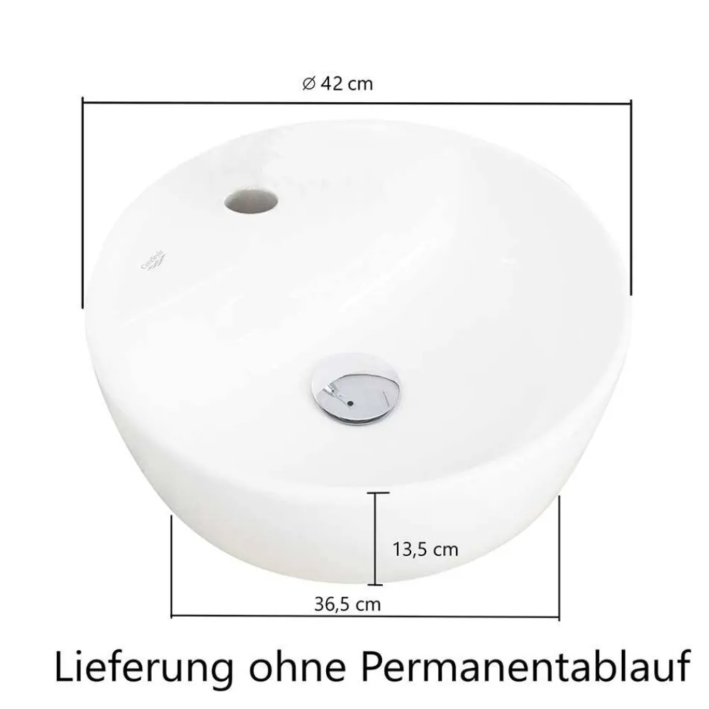 Wohnen Waschtisch mit einem Aufsatz-Waschbecken - Leitha