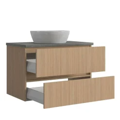 Wohnen Waschtisch mit einem Aufsatz-Waschbecken - Leitha