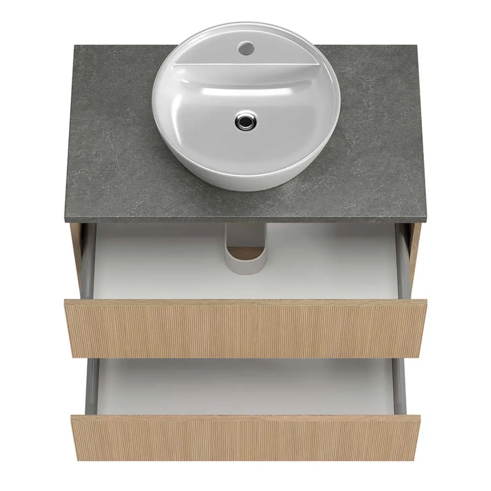 Wohnen Waschtisch mit einem Aufsatz-Waschbecken - Leitha