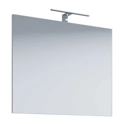 Wohnen Waschtisch mit LED Spiegel Set - Ipsum (zweiteilig)