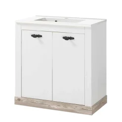 Wohnen Badschränke|Waschtisch*Waschtisch mit Sockelgestell & Waschbecken - Doules