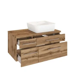 Wohnen Waschtisch Unterschrank mit Becken rechts - Userina II