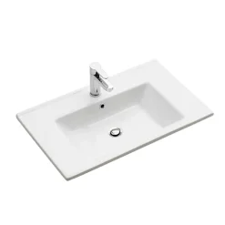 Wohnen Waschtischkonsole in Holzoptik - Lemi