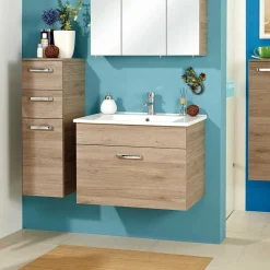 Wohnen Waschtischkonsole in Holzoptik - Lemi