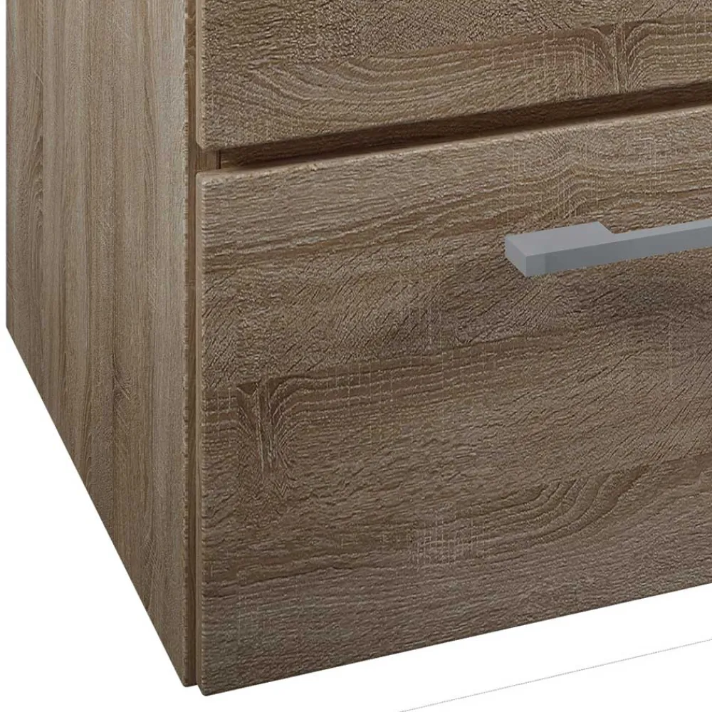 Wohnen Waschtischkonsole in Sonoma-Eiche NB - Caleena