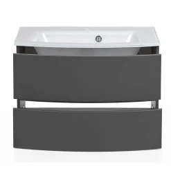 Wohnen Waschtischkonsole mit Einlass-Waschbecken - Natarivos