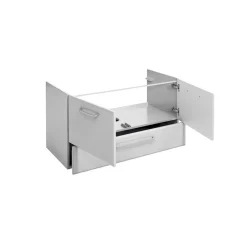 Wohnen Waschtisch-Konsole mit Keramikbecken - Estateas