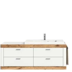 Wohnen Waschtischkonsole mit Waschbecken und Handttuchhalter - Hihat