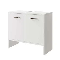 Wohnen Waschtischunterbau in Weiß - Vaola