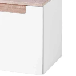 Wohnen Waschtisch|Waschbeckenunterschränke*Waschtischunterschrank Tymos in Weiß Hochglanz