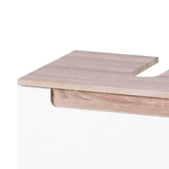 Wohnen Waschtisch|Waschbeckenunterschränke*Waschtischunterschrank Tymos in Weiß Hochglanz