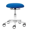 Wohnen Webstoff Arbeitsdrehhocker in Blau - Lindos