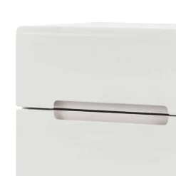 Wohnen Weiß lackierte Nachtkommode Cantabria aus massiver Buche