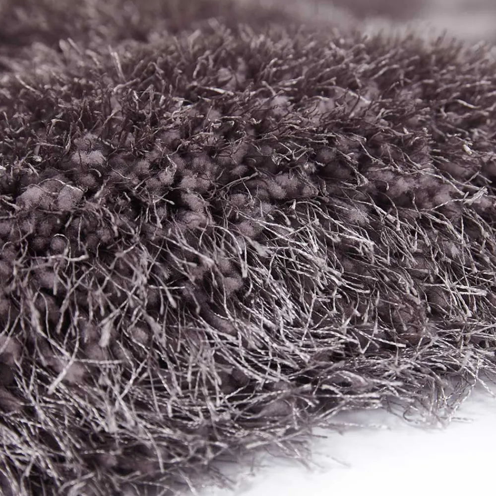 Wohnen Weicher Teppich in Silbergrau - Berto