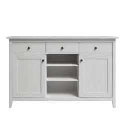 Wohnen Weiße Anrichte im Landhausstil - Astinion