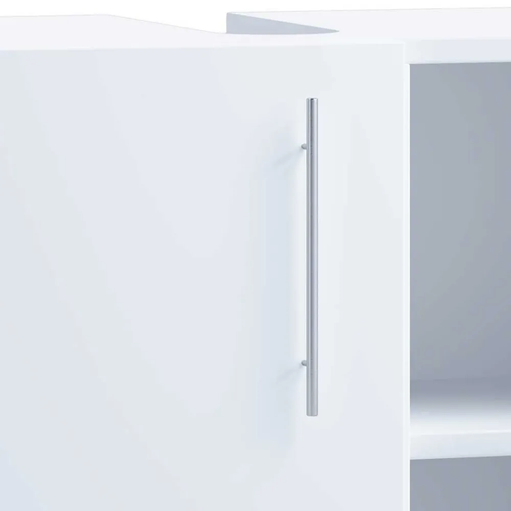 Wohnen Weiße Badmöbel Kombination Set - Sua (vierteilig)