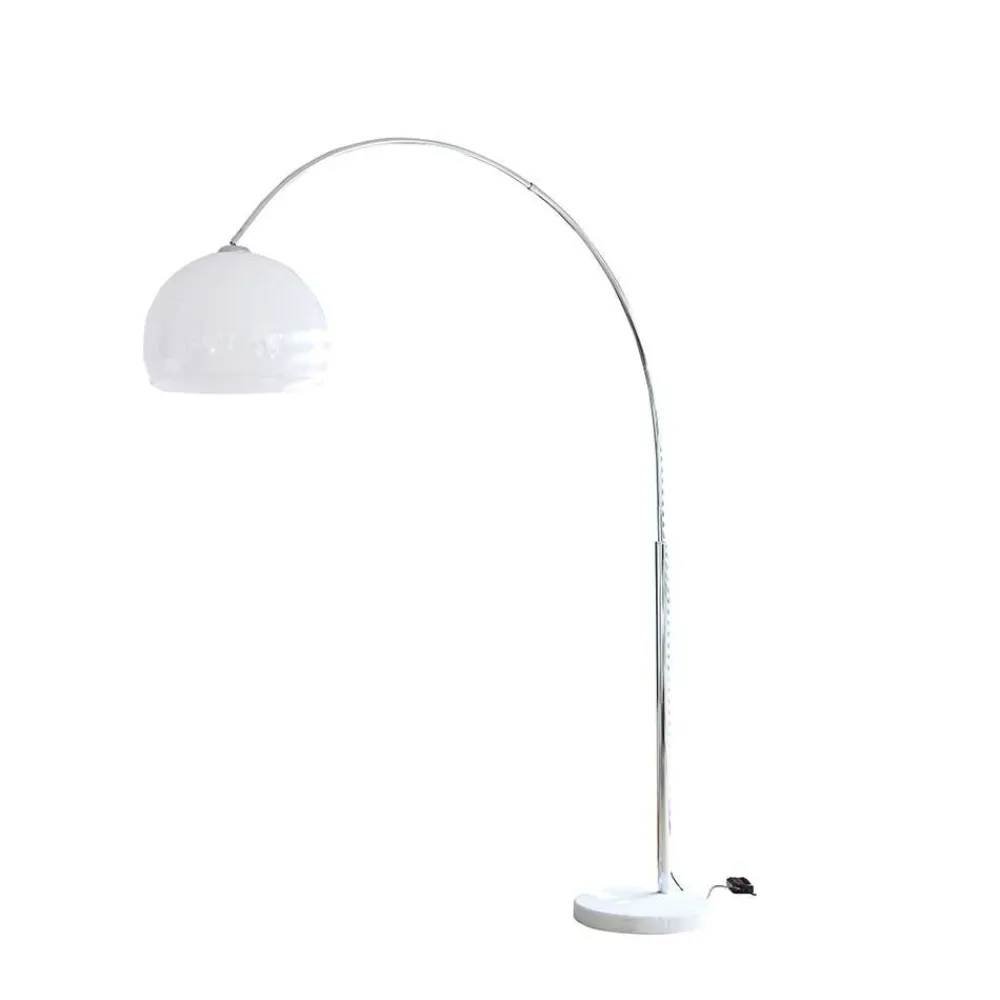 Wohnen Lampen & Leuchten*Weiße Bogenlampe höhenverstellbar - Marisa