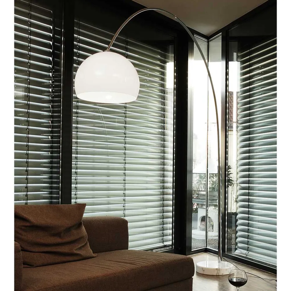 Wohnen Lampen & Leuchten*Weiße Bogenlampe höhenverstellbar - Marisa