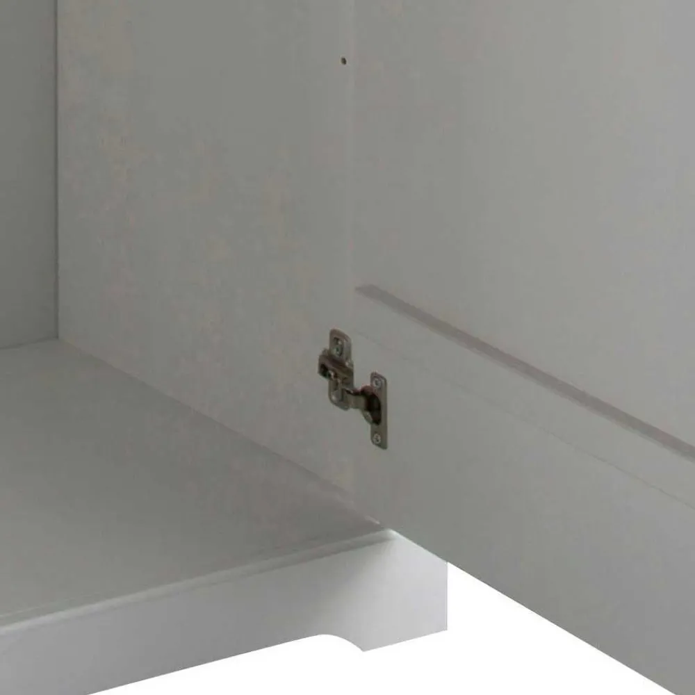 Wohnen Garderoben|Garderoben*Weiße Flurmöbel im Landhausstil - Vesrav (dreiteilig)