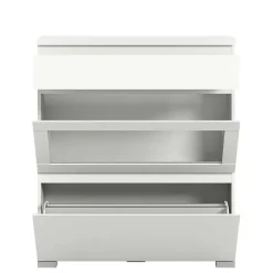 Wohnen Schuhschränke*Weiße Schuhkommode mit Schublade & Schuhklappe - Dany