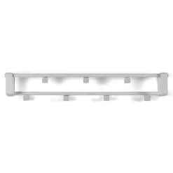 Wohnen Garderoben|Garderoben*Weiße Stahl-Wandgarderobe mit 60cm Breite - Torosma