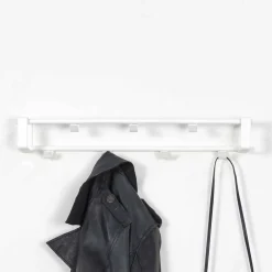 Wohnen Garderoben|Garderoben*Weiße Stahl-Wandgarderobe mit 60cm Breite - Torosma