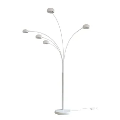 Wohnen Lampen & Leuchten*Weiße Stehleuchte 5-flammig - Macaren