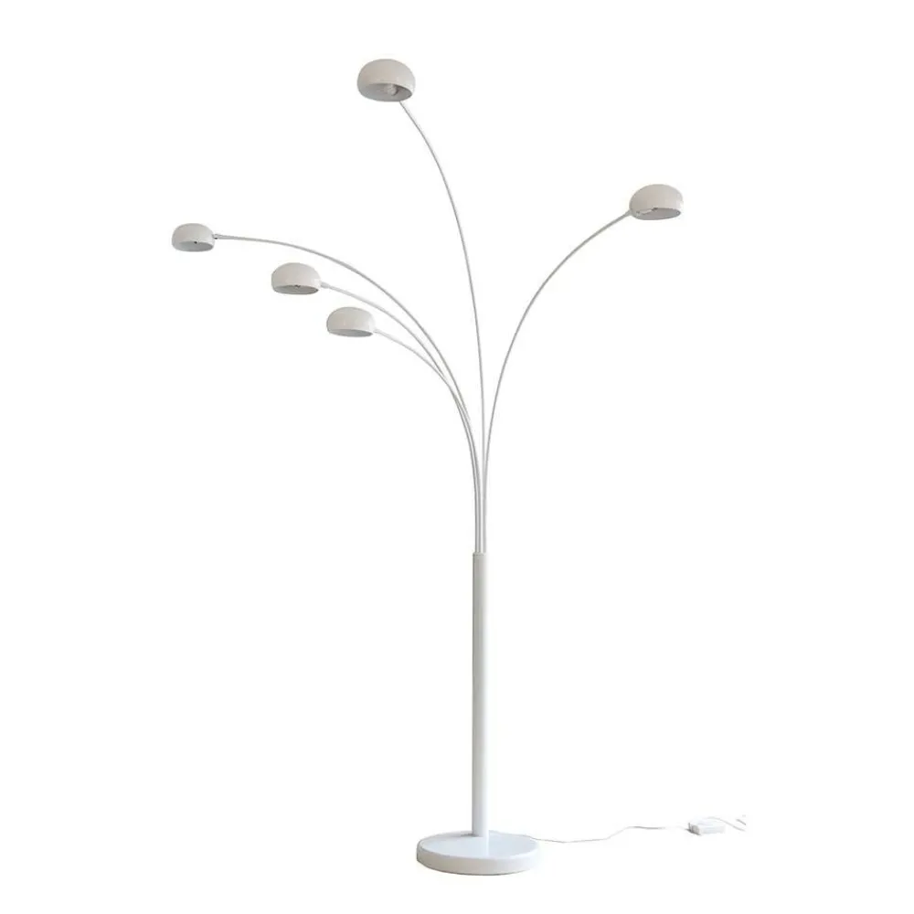 Wohnen Lampen & Leuchten*Weiße Stehleuchte 5-flammig - Macaren