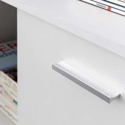 Wohnen Weiße Türen Kommode 104 cm hoch - Luan