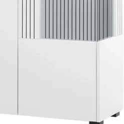 Wohnen Weiße Vitrine fürs Wohnzimmer - Dualkos