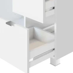 Wohnen Waschtisch|Waschbeckenunterschränke*Weißer Bad Unterschrank für Waschbecken - Jendrics