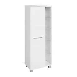 Wohnen Weißer Badschrank 45 cm breit - Lartemo