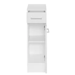 Wohnen Weißer Badschrank mit Sockel Fuß - Skiranov I