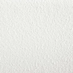 Wohnen Weißer Boucle Hocker mit Stauraum - Francara