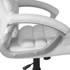 Wohnen Bürostühle*Weißer Bürosstuhl in modernem Design - Vandato