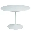 Wohnen Weißer Esszimmer Esstisch in Rund - Sasmia