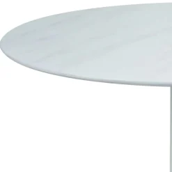 Wohnen Weißer Esszimmer Esstisch in Rund - Sasmia