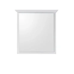 Wohnen Weißer Flurspiegel im Landhausstil - Chelles