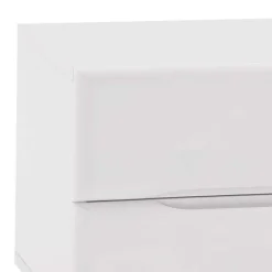 Wohnen Weißer Nachttisch Dayton aus Massivholz Buche